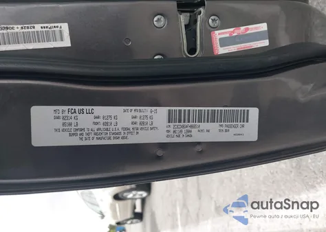 2015 Dodge Charger Se z USA, uszkodzony, nr VIN 2C3CDXBG4FH866510